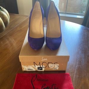 Authentic Christian Louboutin Fifi 100mm heels 39.5